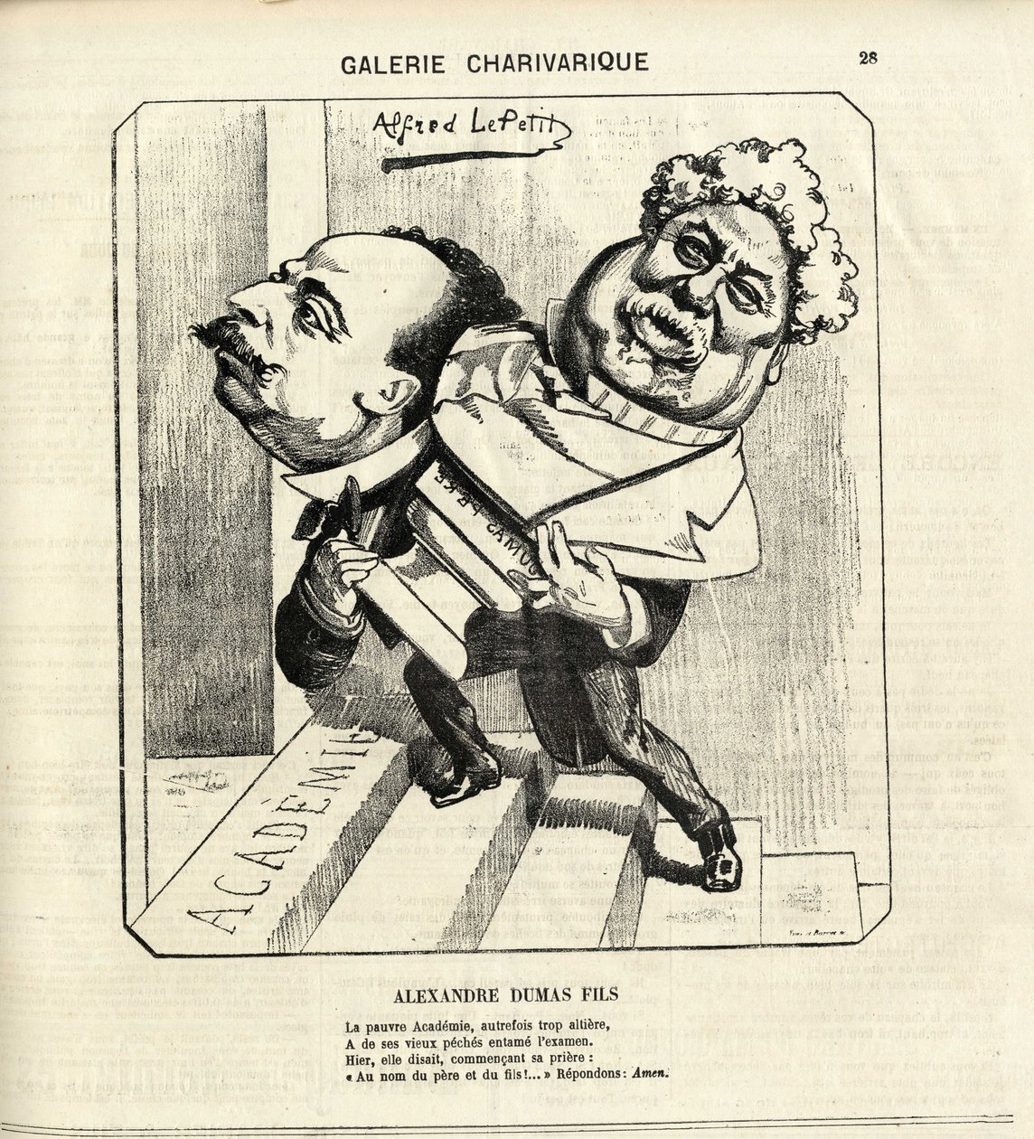 Le Charivari da Alfred Le Petit