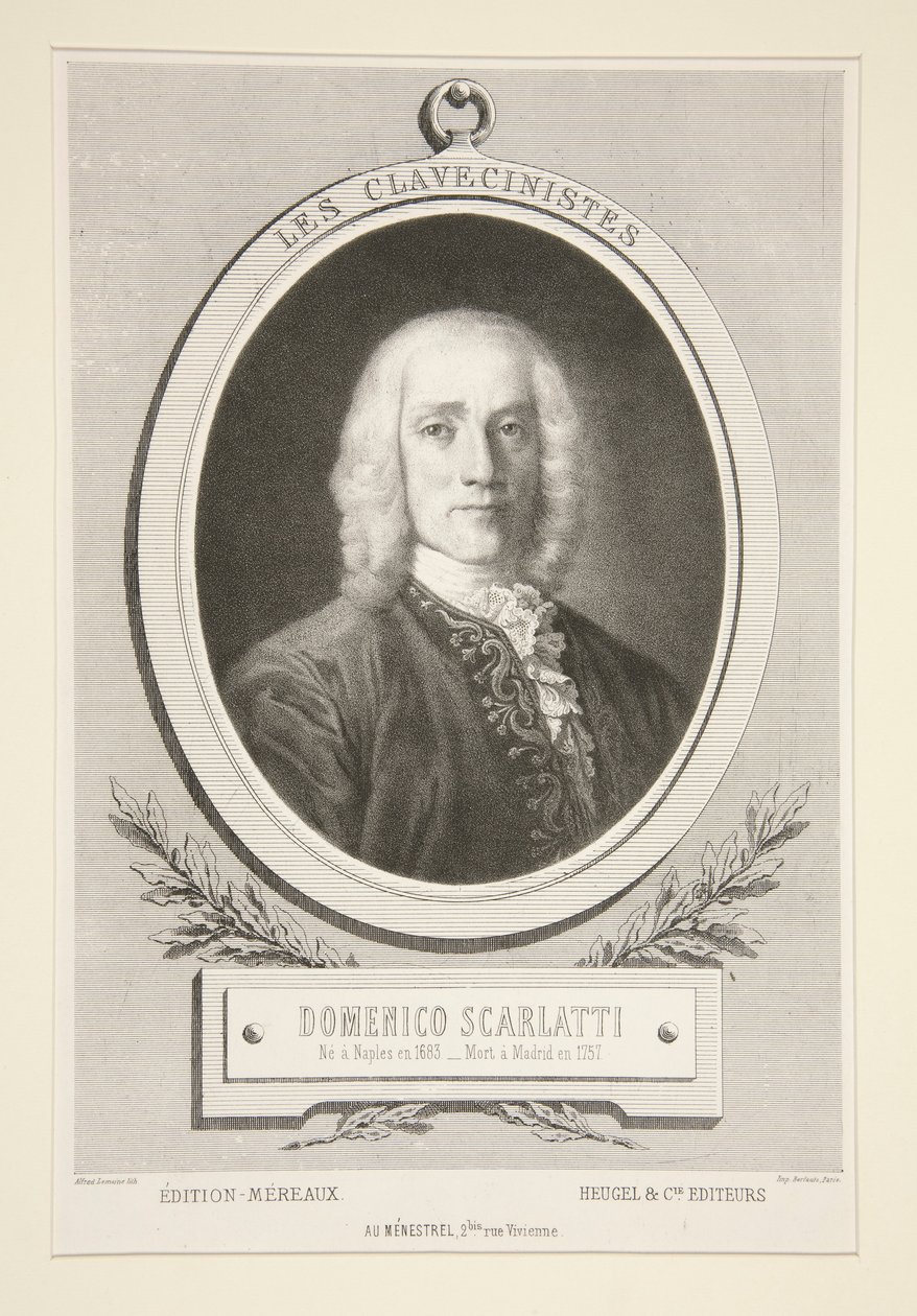 I clavicembalisti: Domenico Scarlatti da Alfred Lemoine