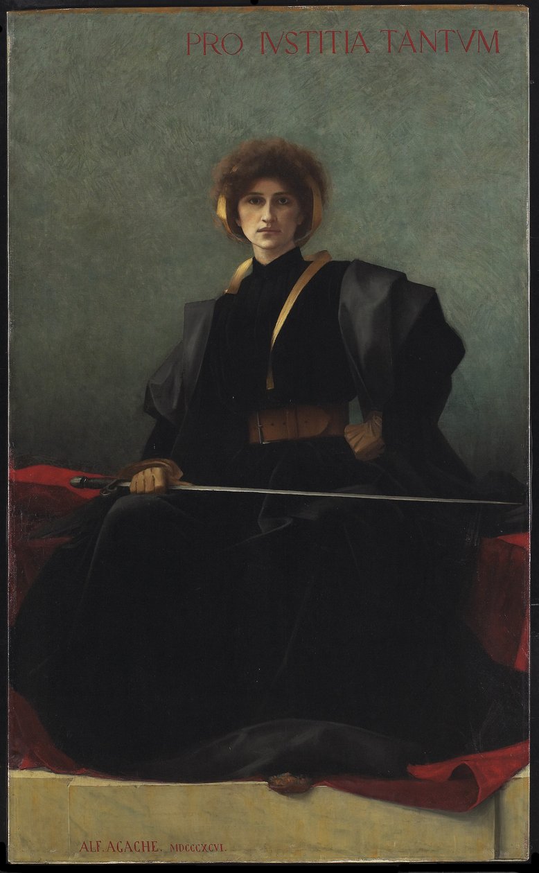 La spada, 1896 da Alfred Pierre Agache