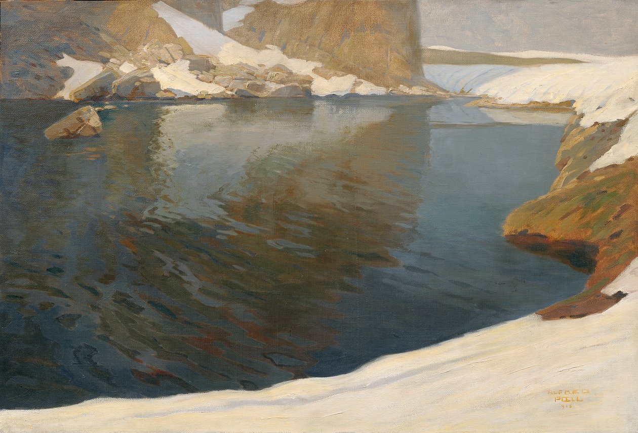 Lago di montagna da Alfred Poell