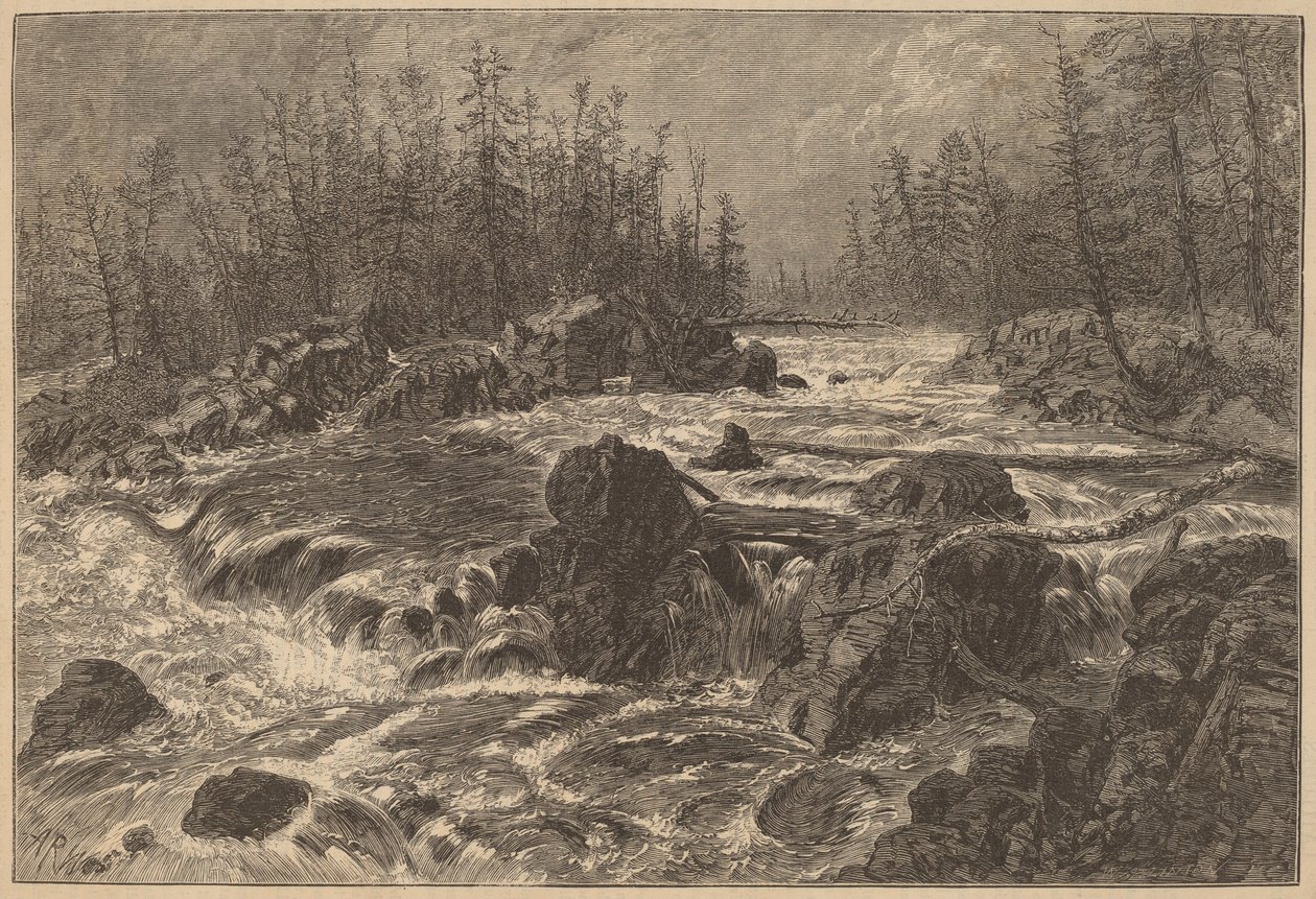Dalles di St. Louis da Alfred R. Waud