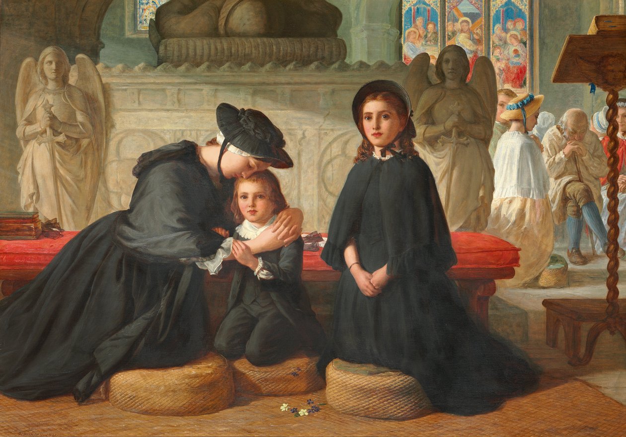 La Benedizione, 1871 da Alfred Rankley