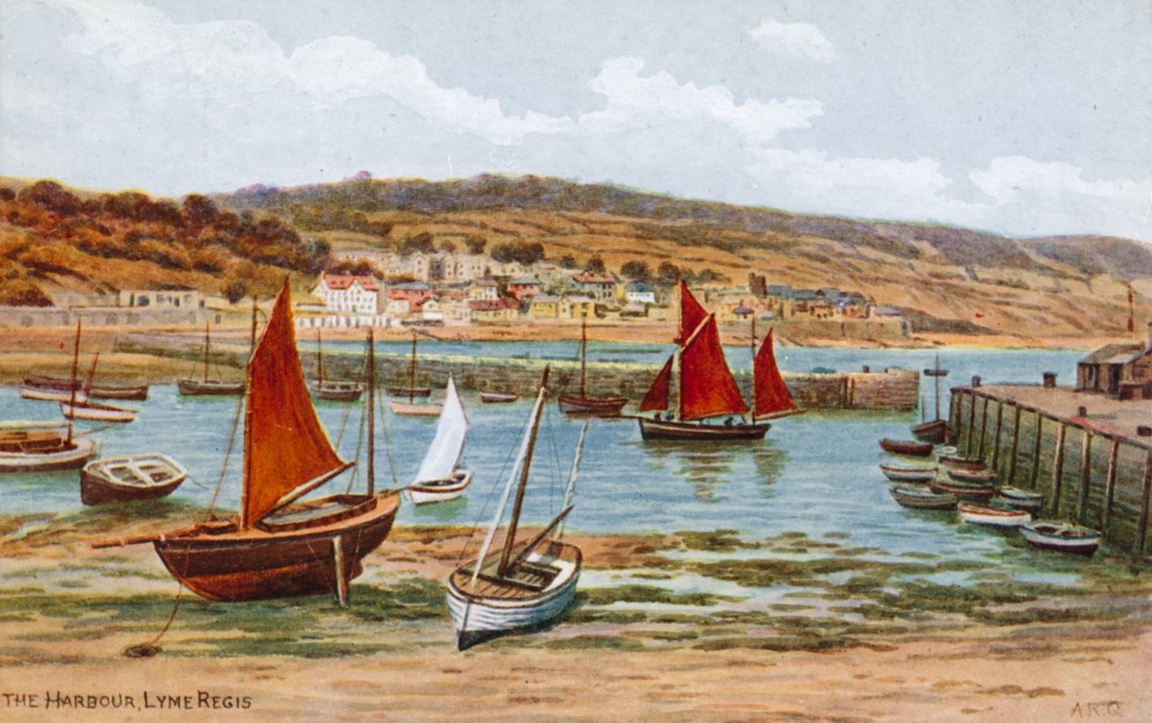 Il porto, Lyme Regis da Alfred Robert Quinton