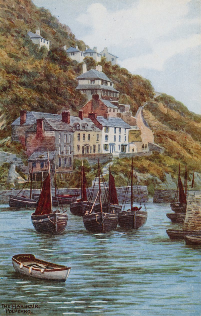 Il porto, Polperro da Alfred Robert Quinton