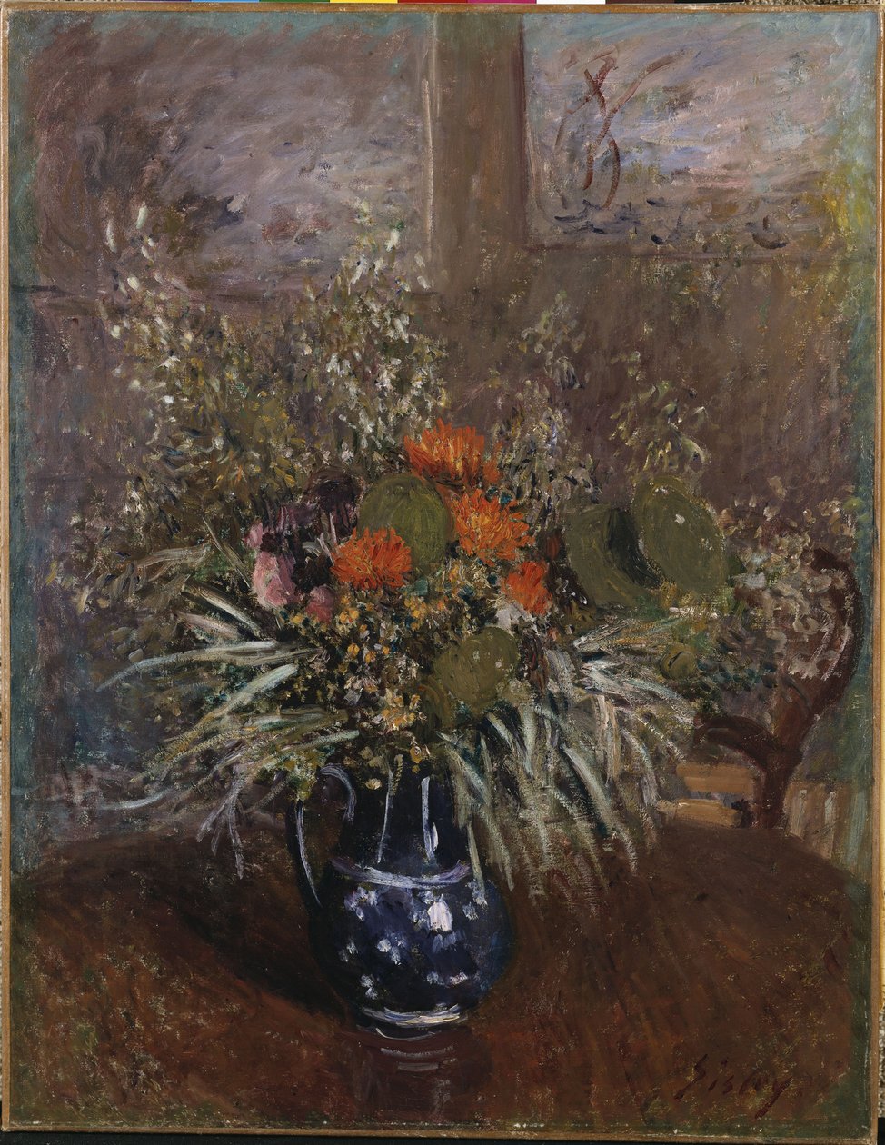 Un mazzo di fiori da Alfred Sisley