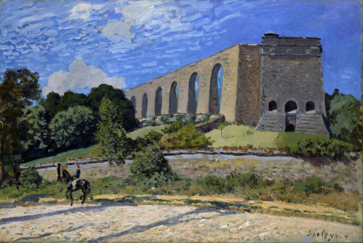 Acquedotto di Marly da Alfred Sisley