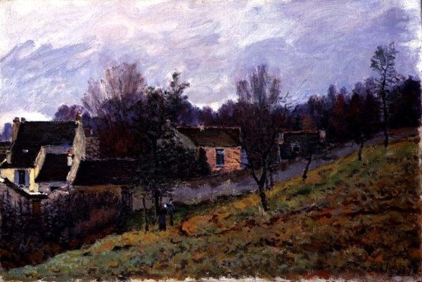 Autunno a Louveciennes da Alfred Sisley