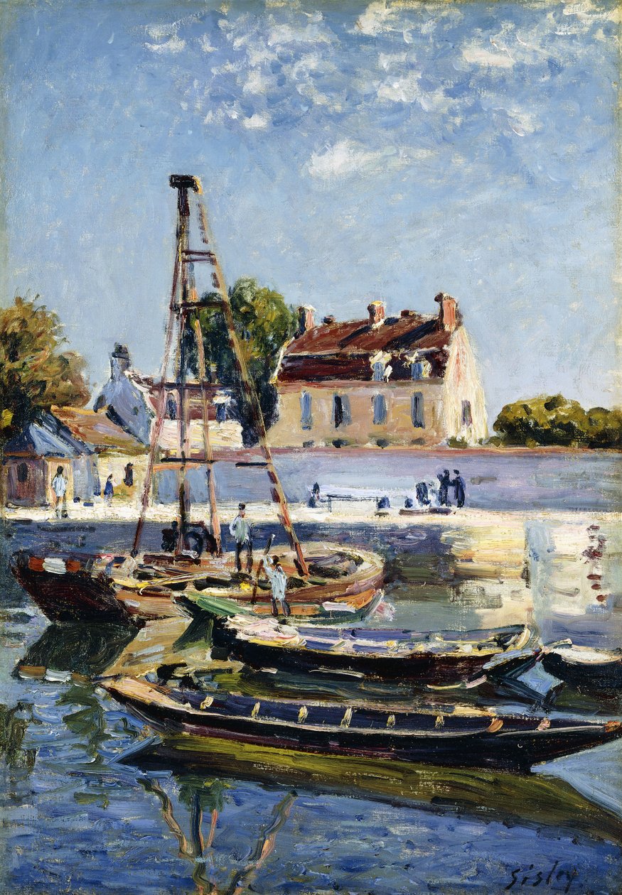 Chiatte, 1885 da Alfred Sisley