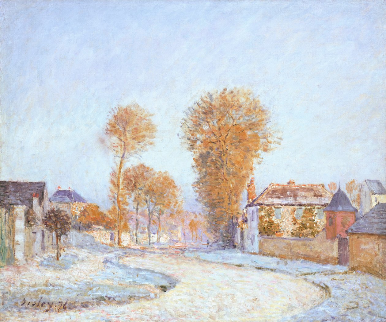 Prima Gelata, 1876 da Alfred Sisley