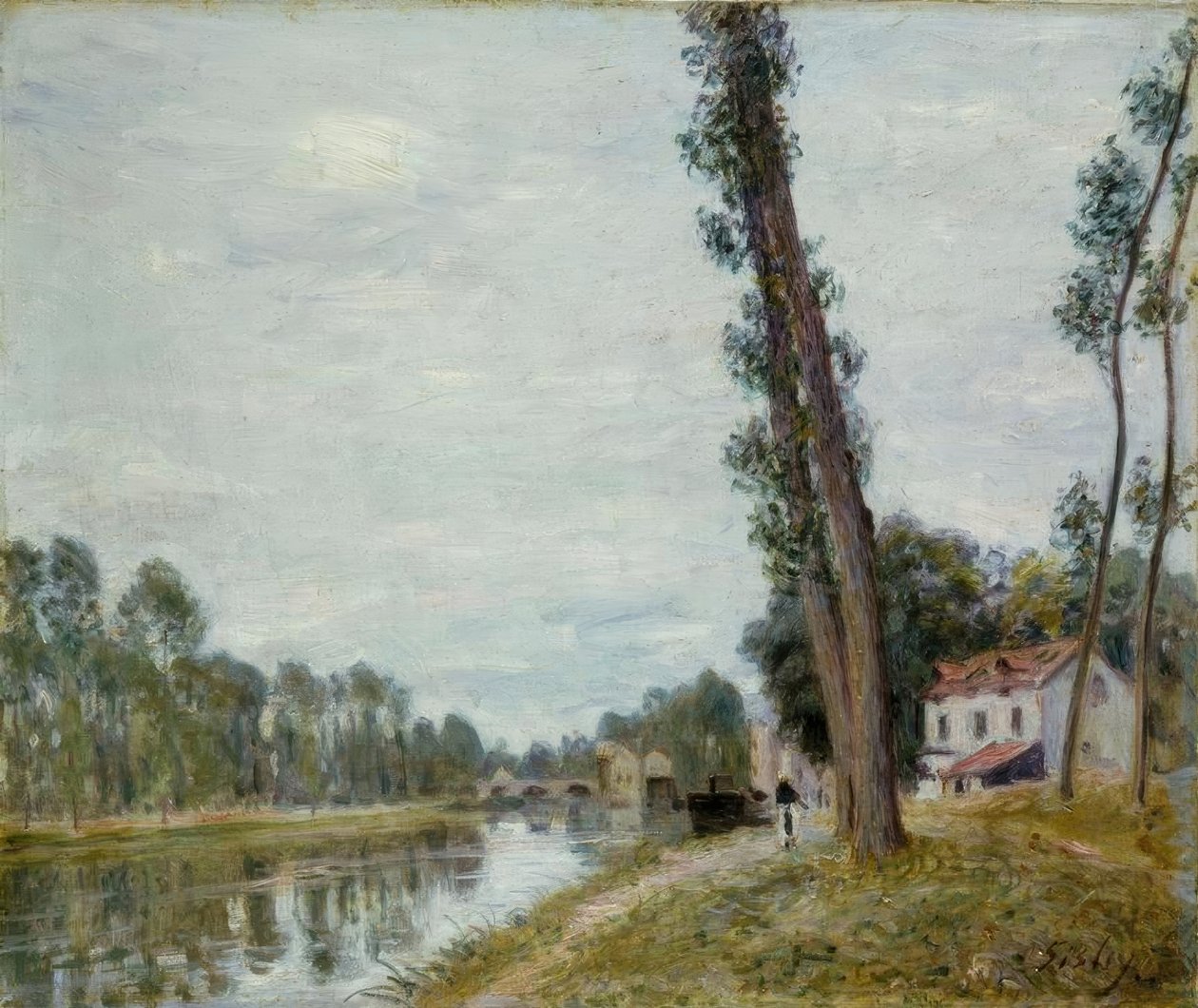 Paesaggio fluviale da Alfred Sisley