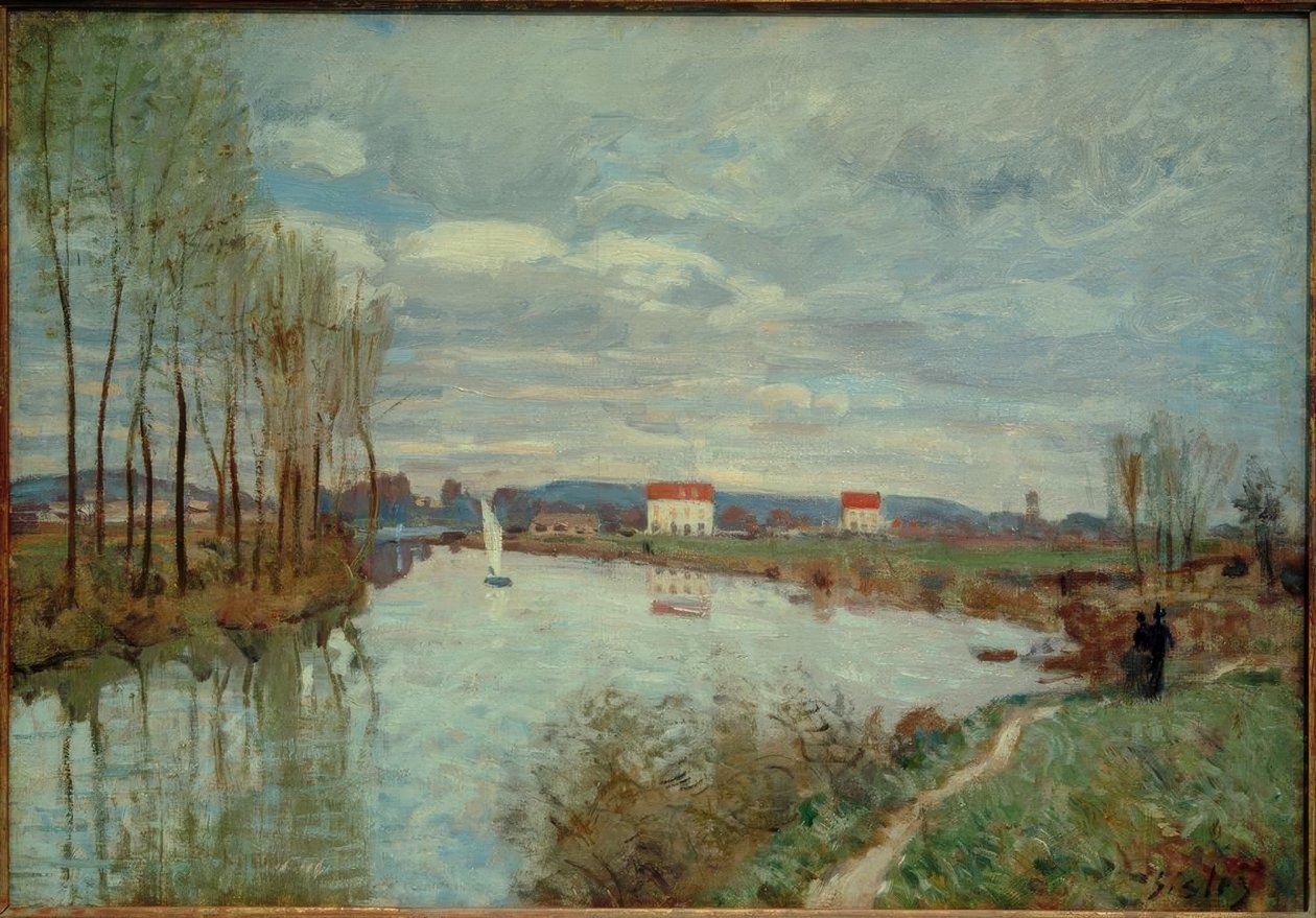 La Senna ad Argenteuil da Alfred Sisley