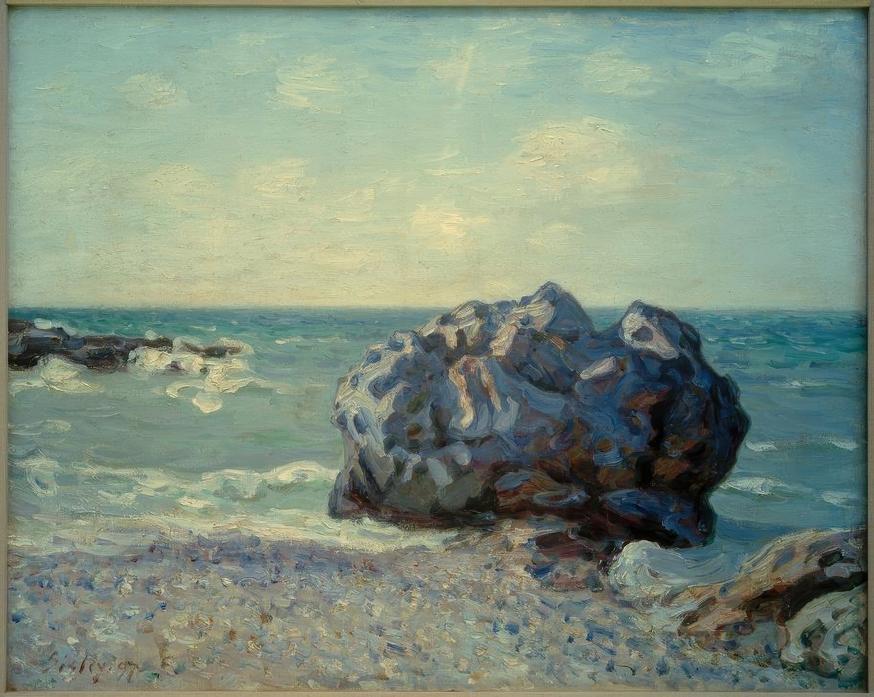 Baia di Langland al mattino da Alfred Sisley