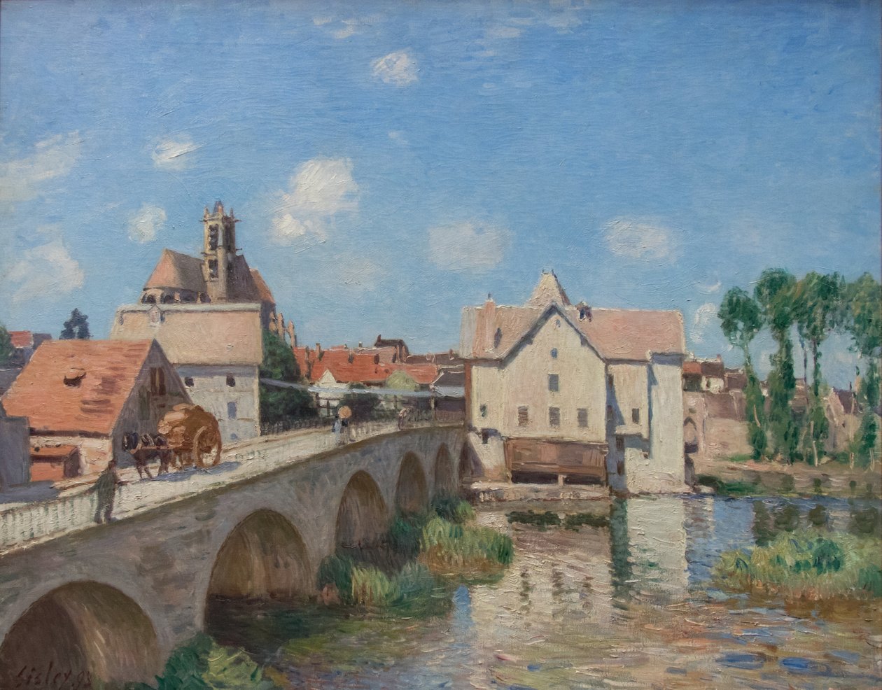 Ponte Moret da Alfred Sisley