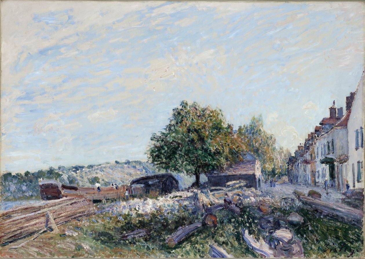 Saint Mammès - Mattina da Alfred Sisley