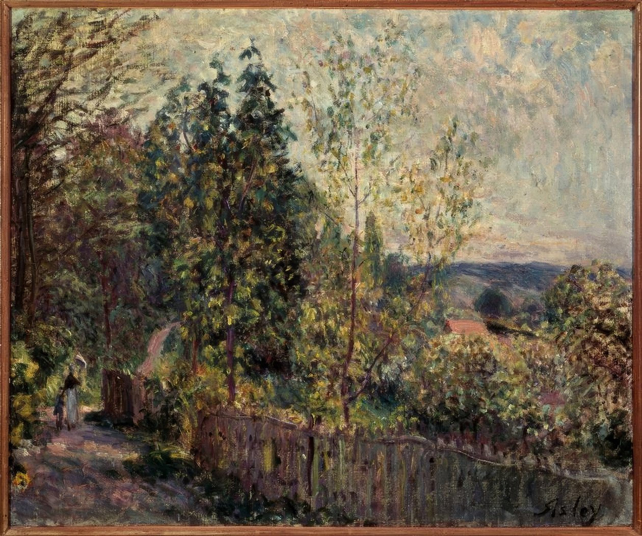 Sentiero nel bosco da Alfred Sisley