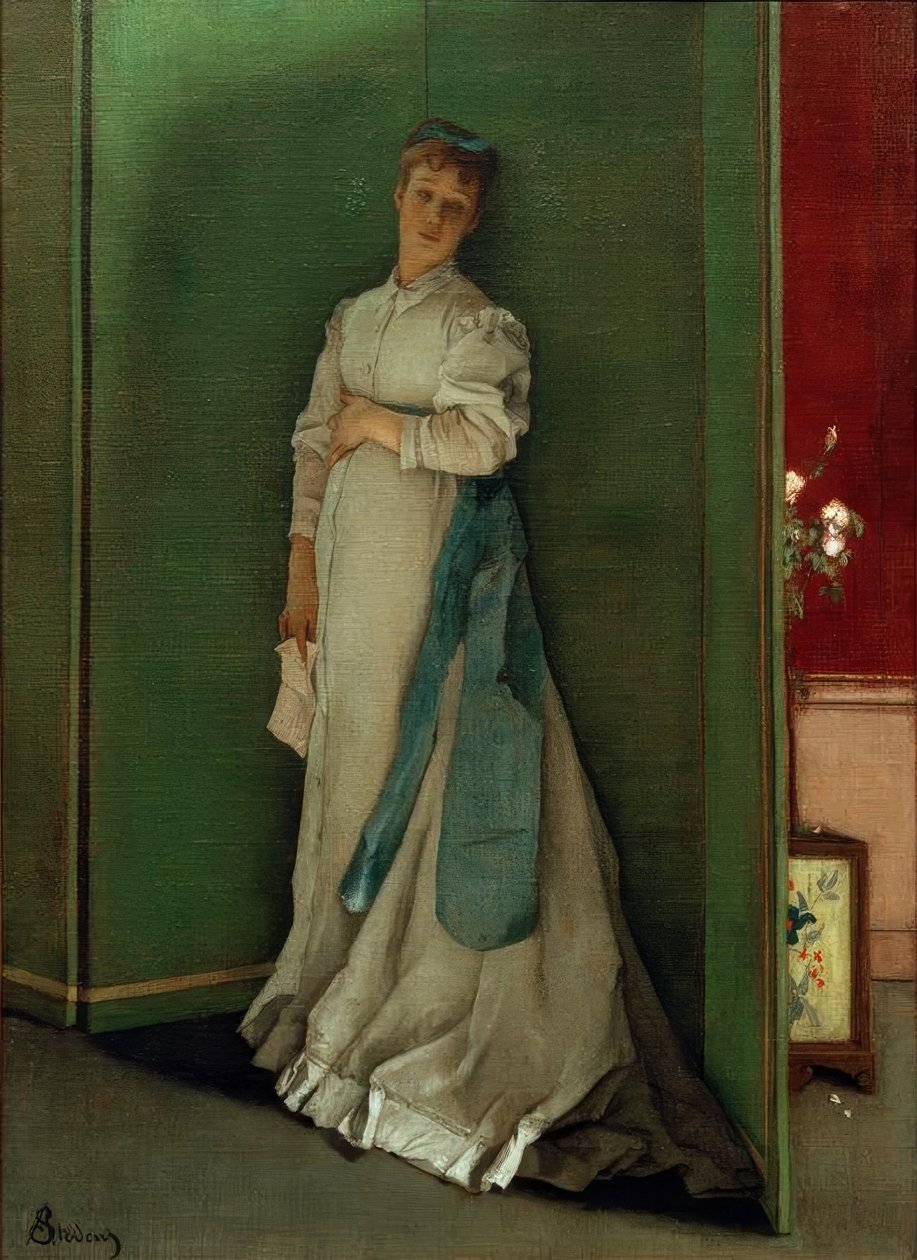 A. Stevens, Sconvolto da Alfred Emile Stevens