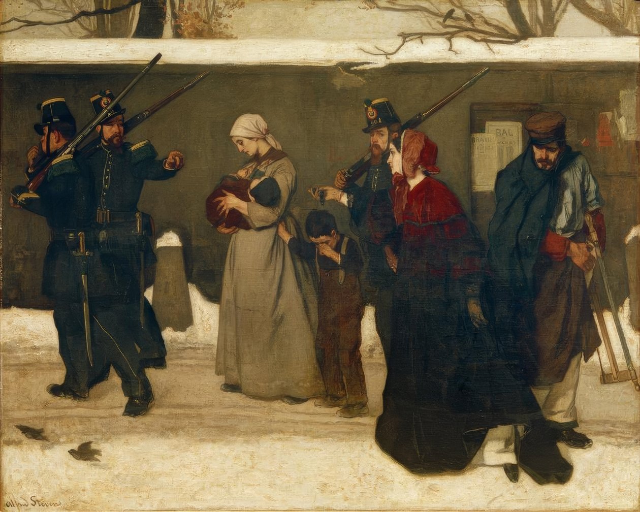 Ciò che viene chiamato vagabondaggio da Alfred Emile Stevens
