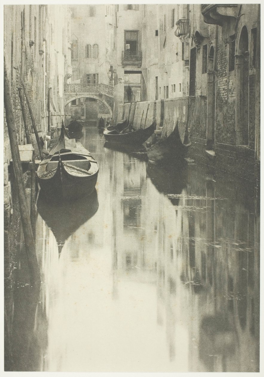 Un canale veneziano da Alfred Stieglitz