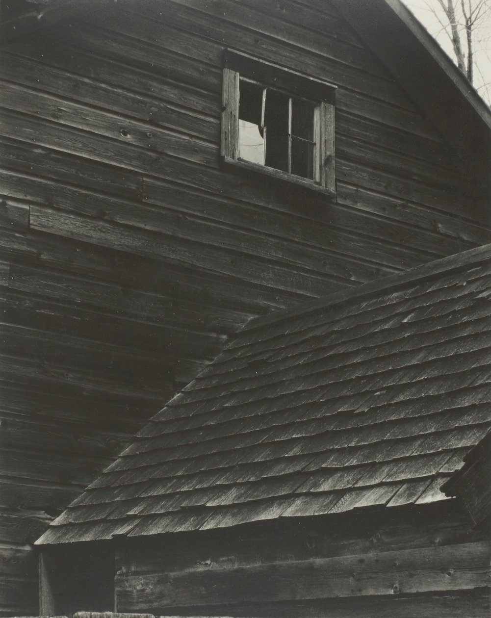 Fienile-Lago George da Alfred Stieglitz