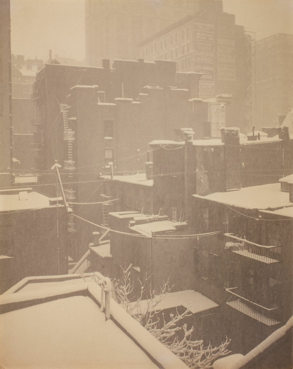 Dalla finestra sul retro "291" da Alfred Stieglitz