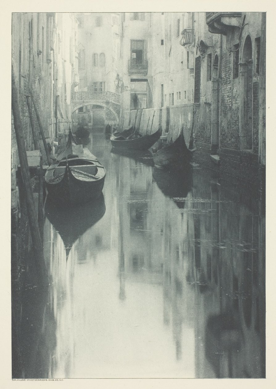 Riflessione-Venezia da Alfred Stieglitz