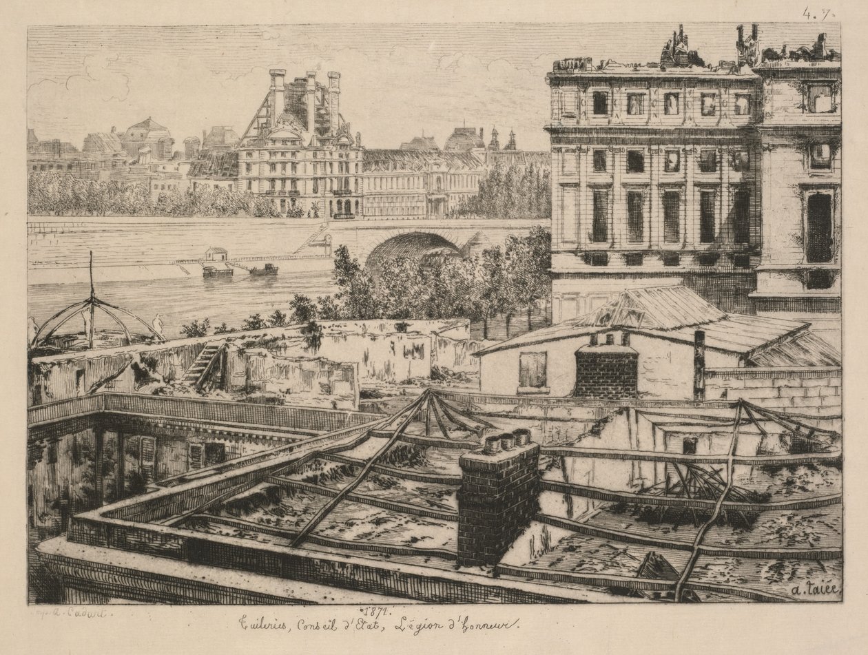 Tuileries, Consiglio di Stato, Legione d