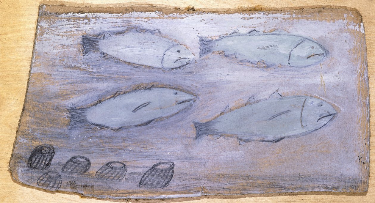 Quattro pesci da Alfred Wallis