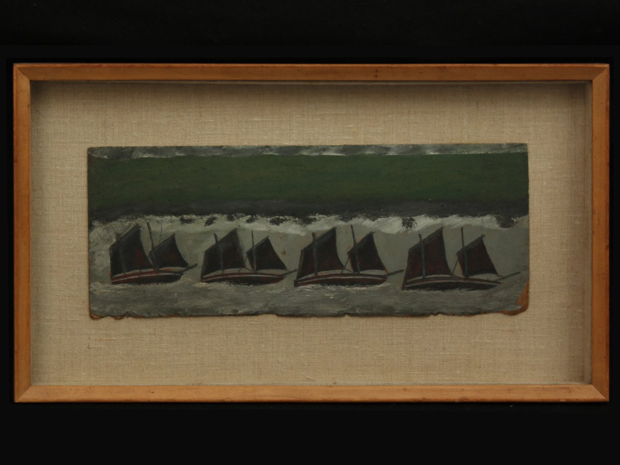 Quattro golette, c.1930 da Alfred Wallis