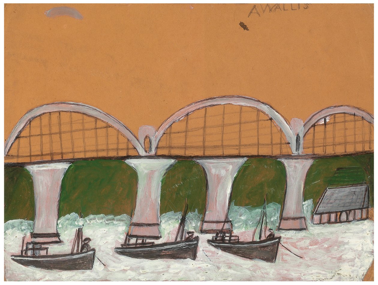 Ponte di Saltash da Alfred Wallis