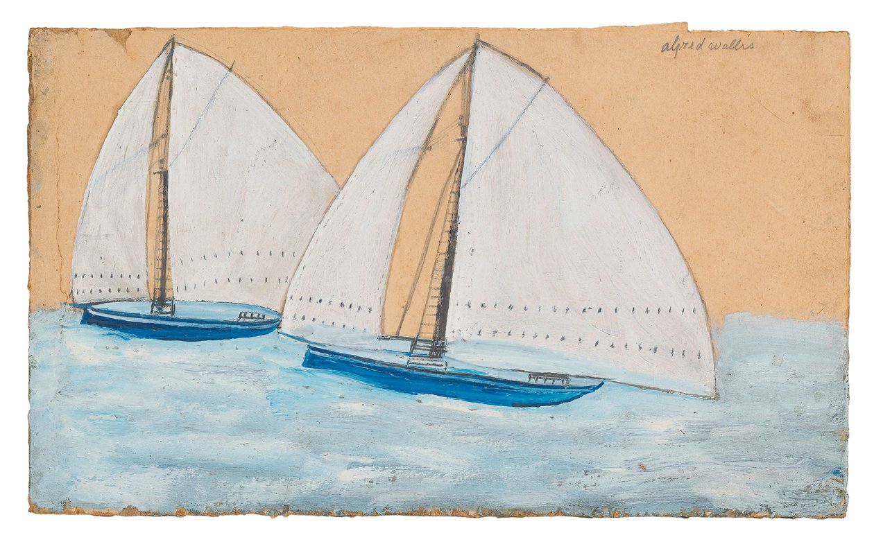 Due Barche a Vela da Alfred Wallis