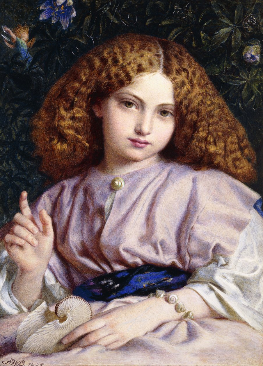 La bella conchigliatrice da Alfred Walter Bayes