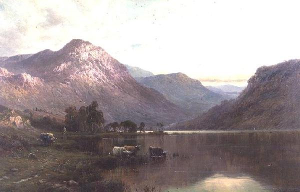 La testa del Loch Lomond da Alfred de Breanski
