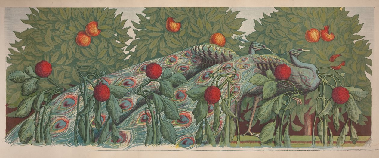 Les Paons, 1903 da Alfredo Müller