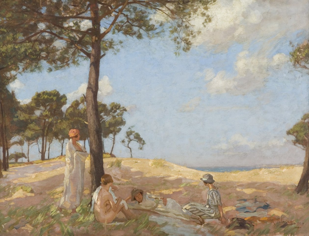 Bagnanti, Pas de Calais da Algernon Mayow Talmage
