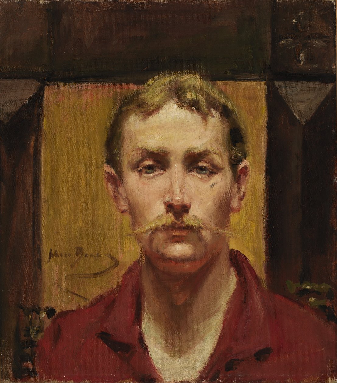 Uomo biondo da Alice Pike Barney