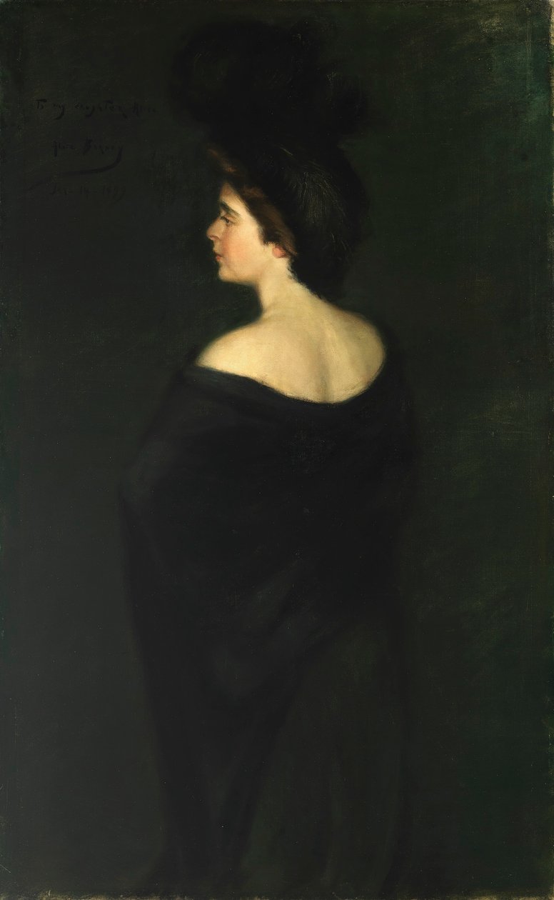 Laura in nero da Alice Pike Barney