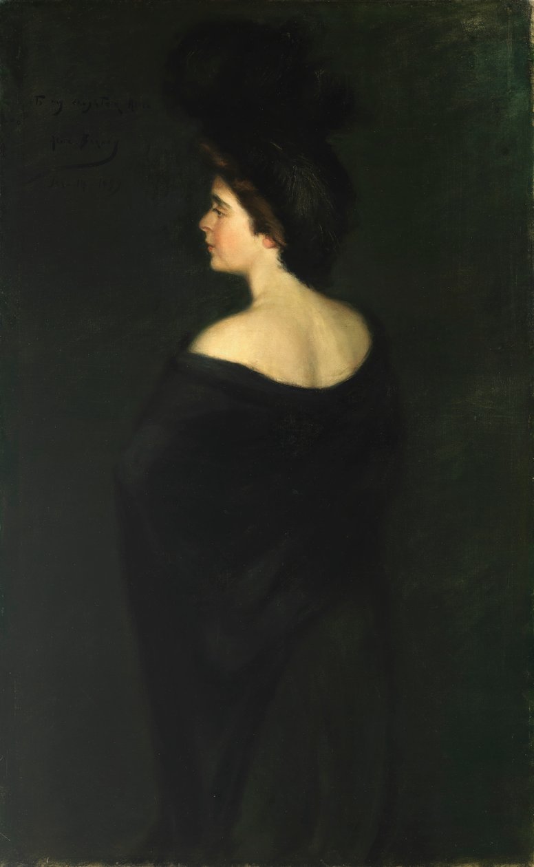 Laura in nero da Alice Pike Barney