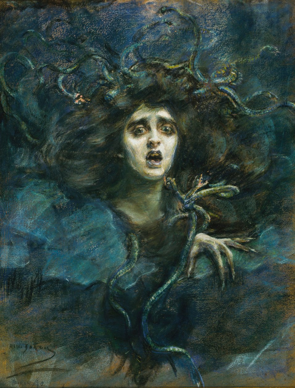 Medusa (Laura Dreyfus Barney) da Alice Pike Barney
