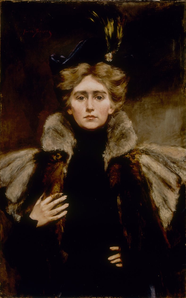Natalie in pelliccia da Alice Pike Barney