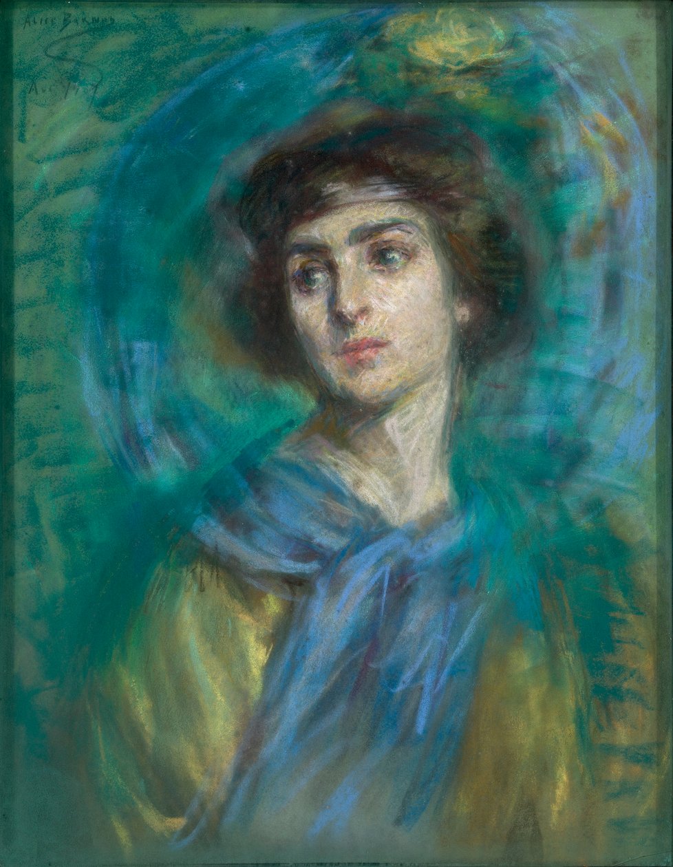La sciarpa blu da Alice Pike Barney