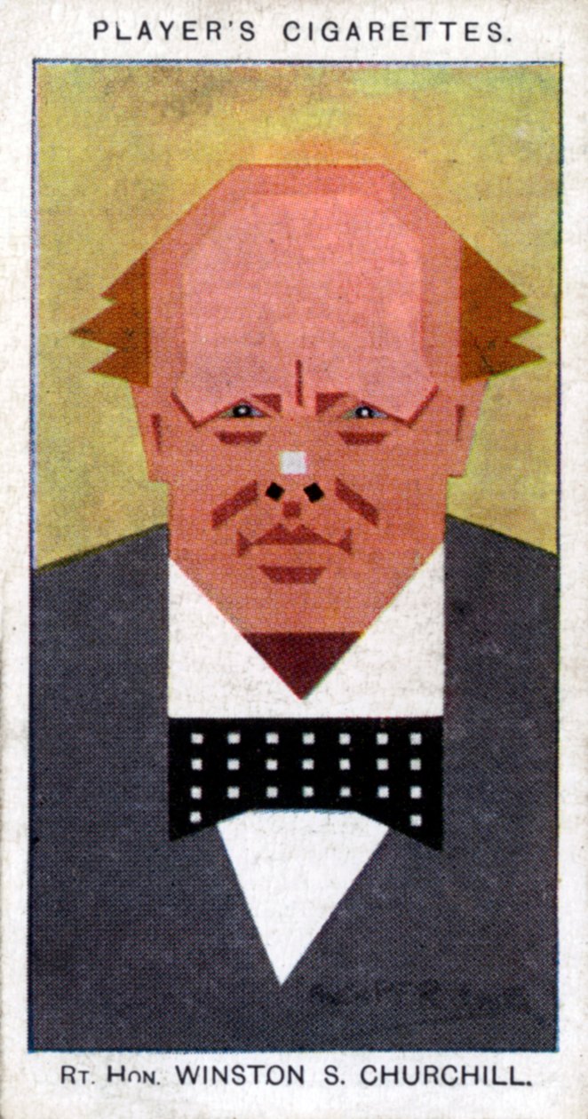 Winston Churchill, Primo Ministro Britannico, 1926 da Alick P. F. Ritchie