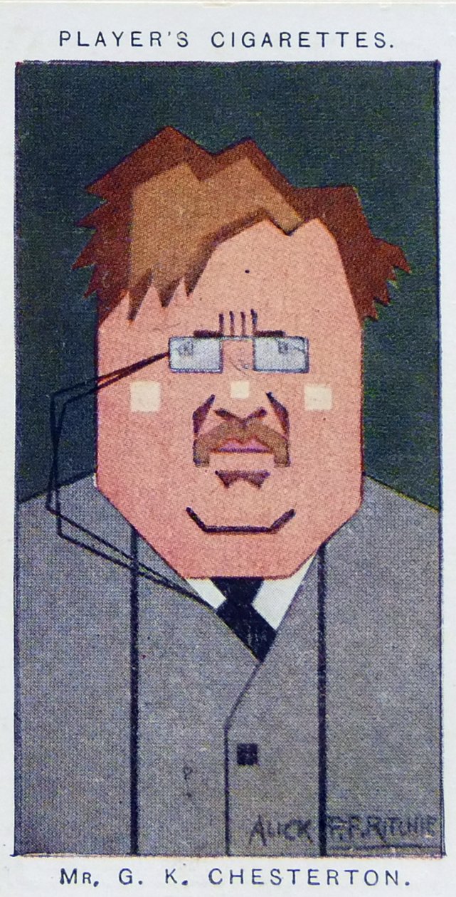 Gilbert Keith Chesterton da Alick Penrose Forbes Ritchie