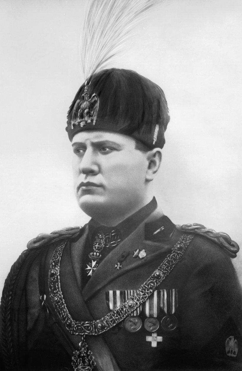 Benito Mussolini da Fratelli Alinari