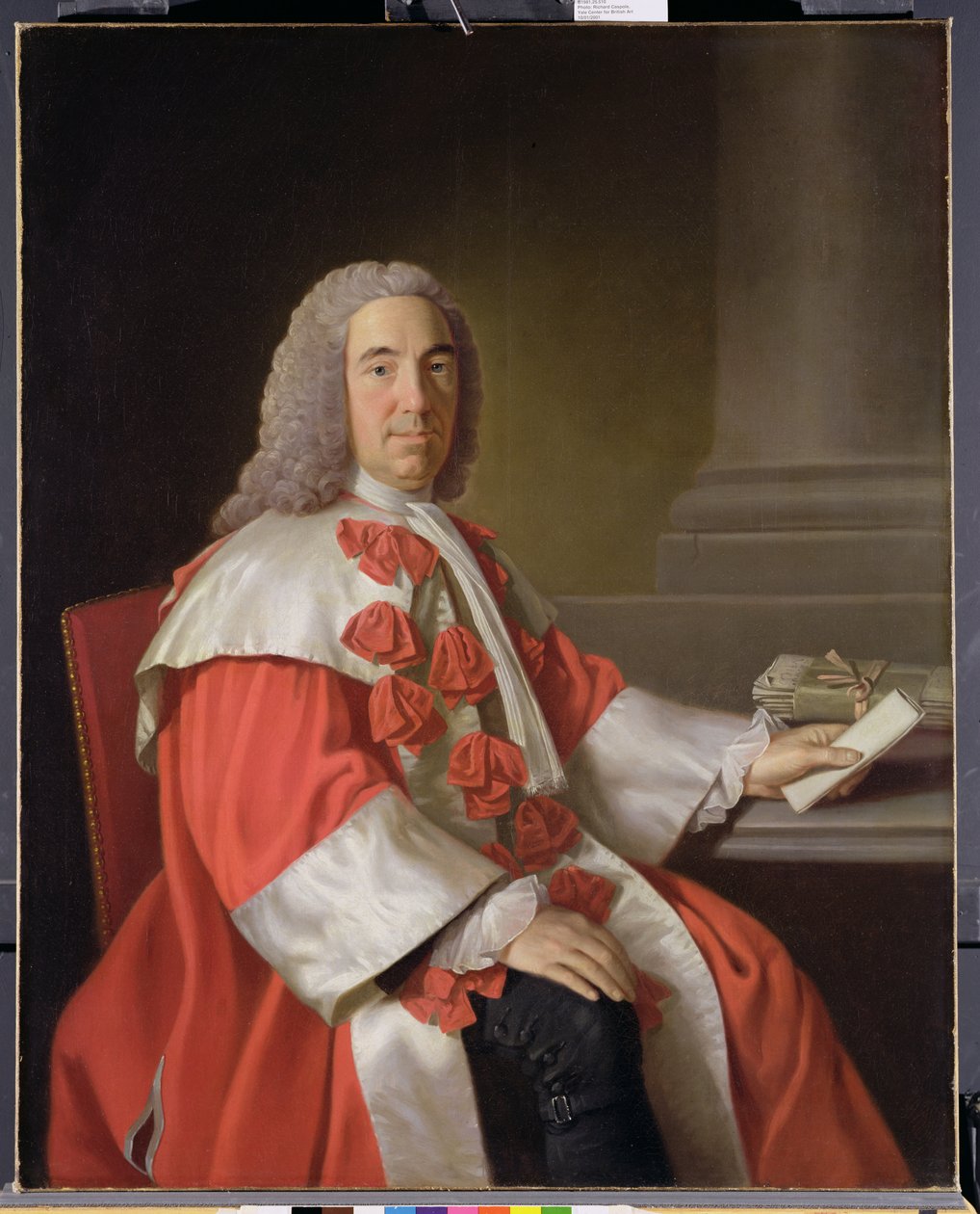 Alexander Boswell, Lord Auchinleck, c.1754-55 da Allan Ramsay
