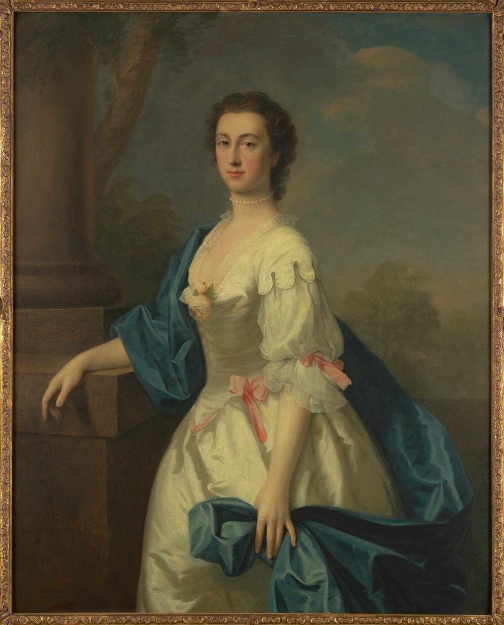 Ritratto di una Signora, c.1744 da Allan Ramsay