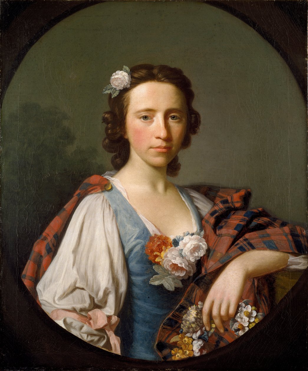 Flora MacDonald, 1749 da Allan Ramsay