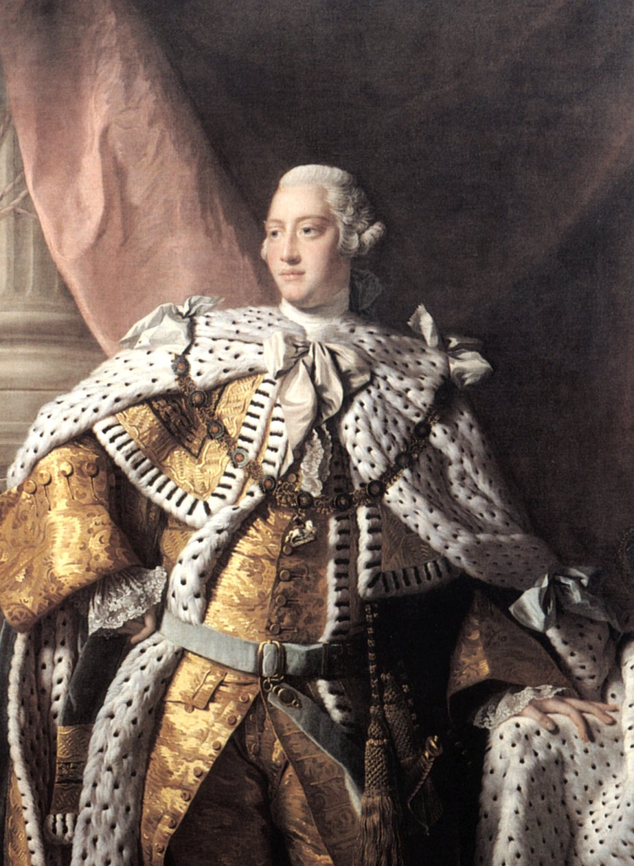 Re Giorgio III, c.1767 da Allan Ramsay