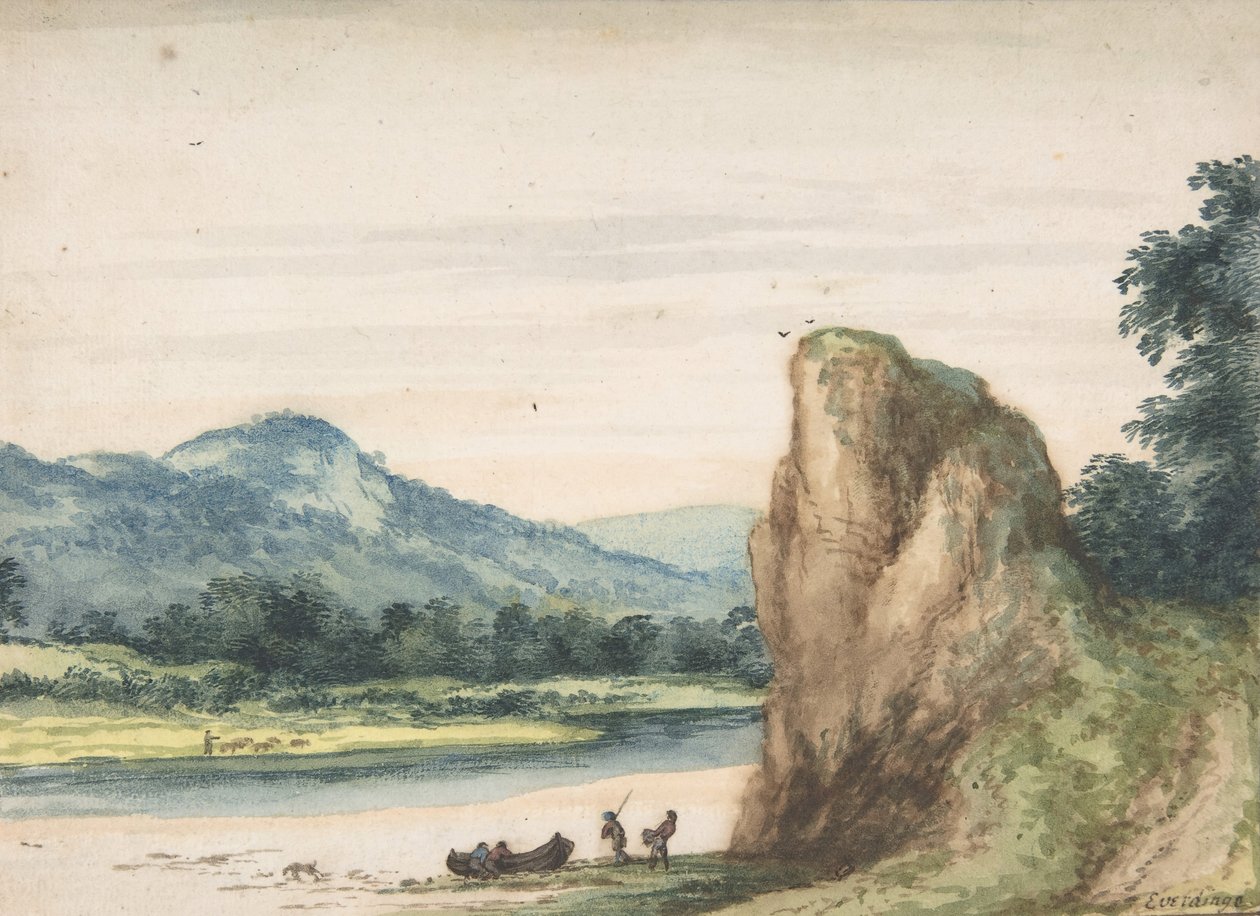 Paesaggio da Allart van Everdingen