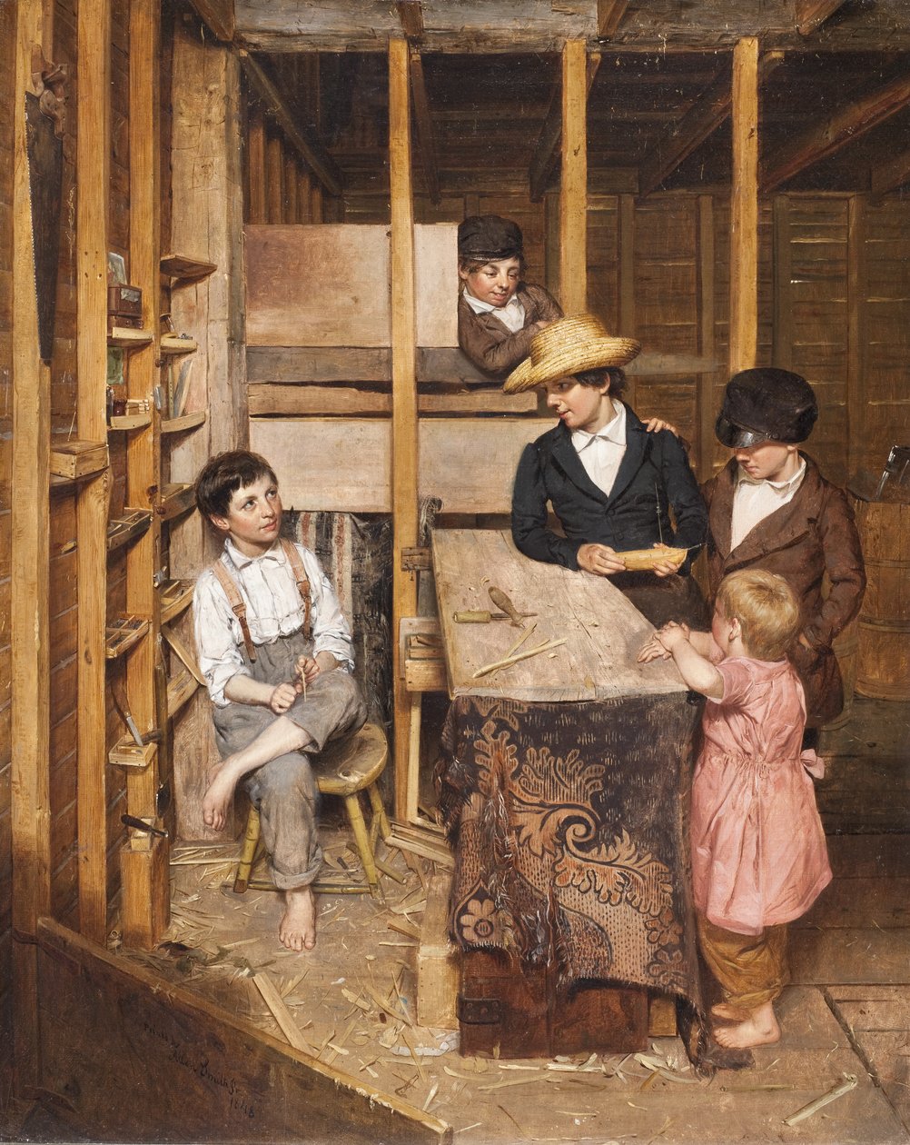 Il Giovane Meccanico, 1848 da Allen Smith