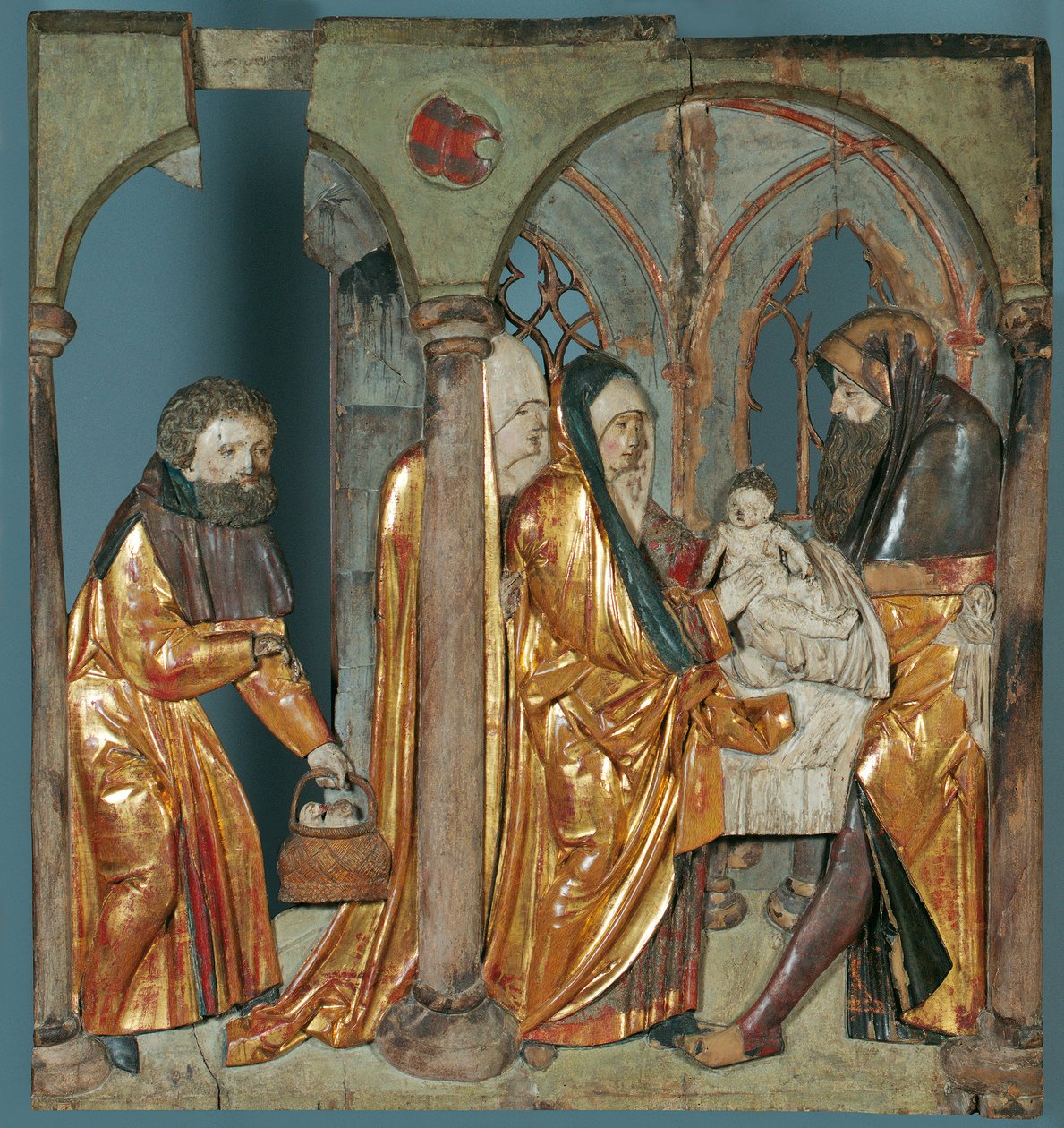 Presentazione di Gesù al Tempio da Allgäuer Bildschnitzer (Umkreis Jörg Lederer)